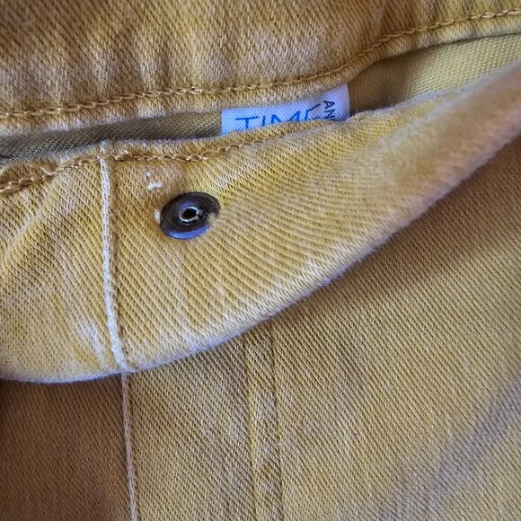 Time and Tru Mustard Yellow Jeggings XXL - Picture 3 of 9